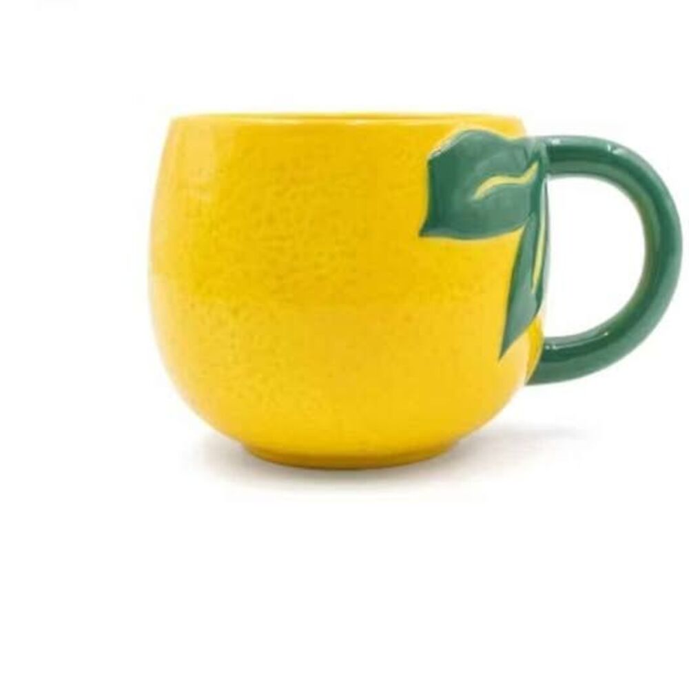 yellow Lemon coffee mug Novelty Mugs collection, 11fl oz